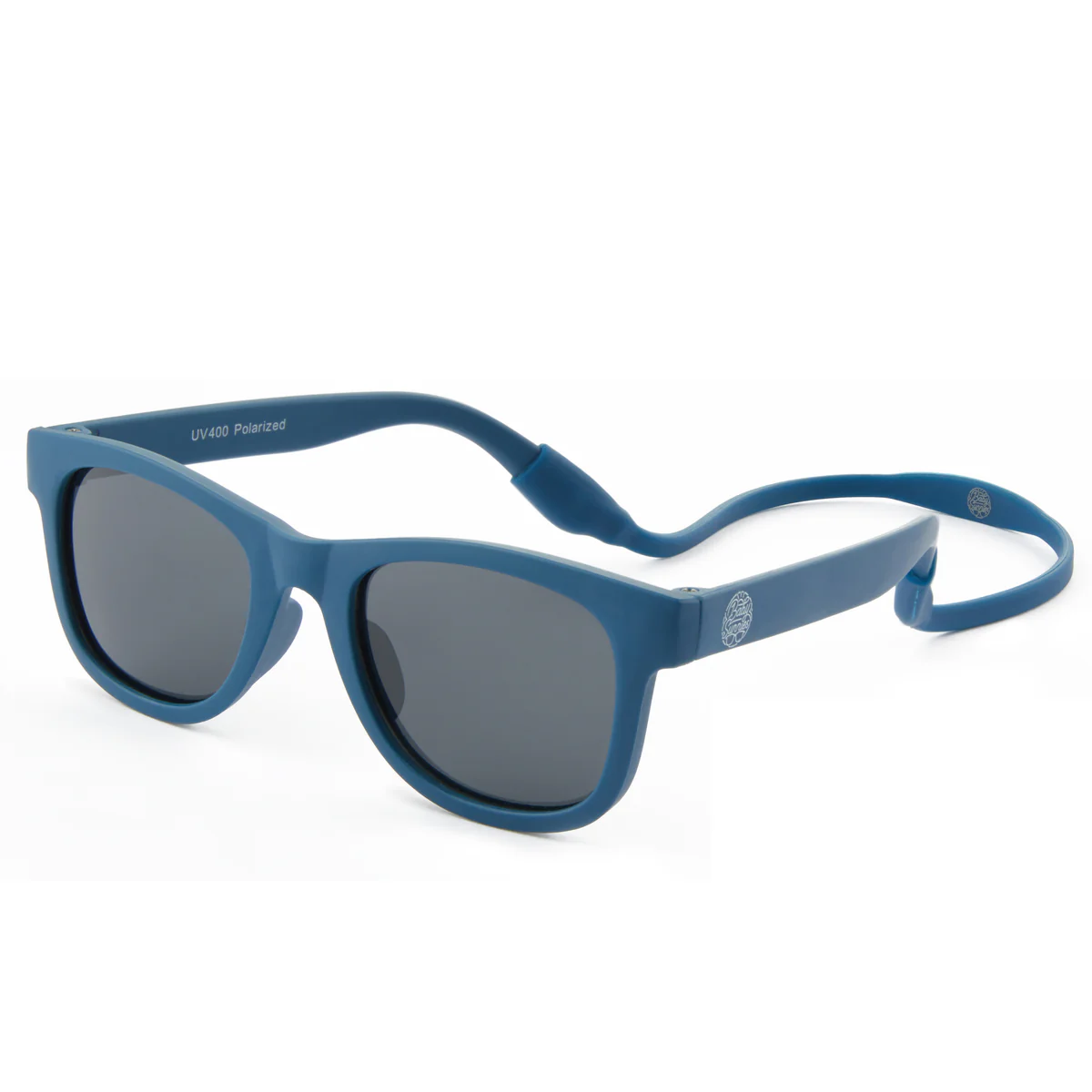 Babies Navy Blue Sunglasses Polarised UV400 with Adjustable