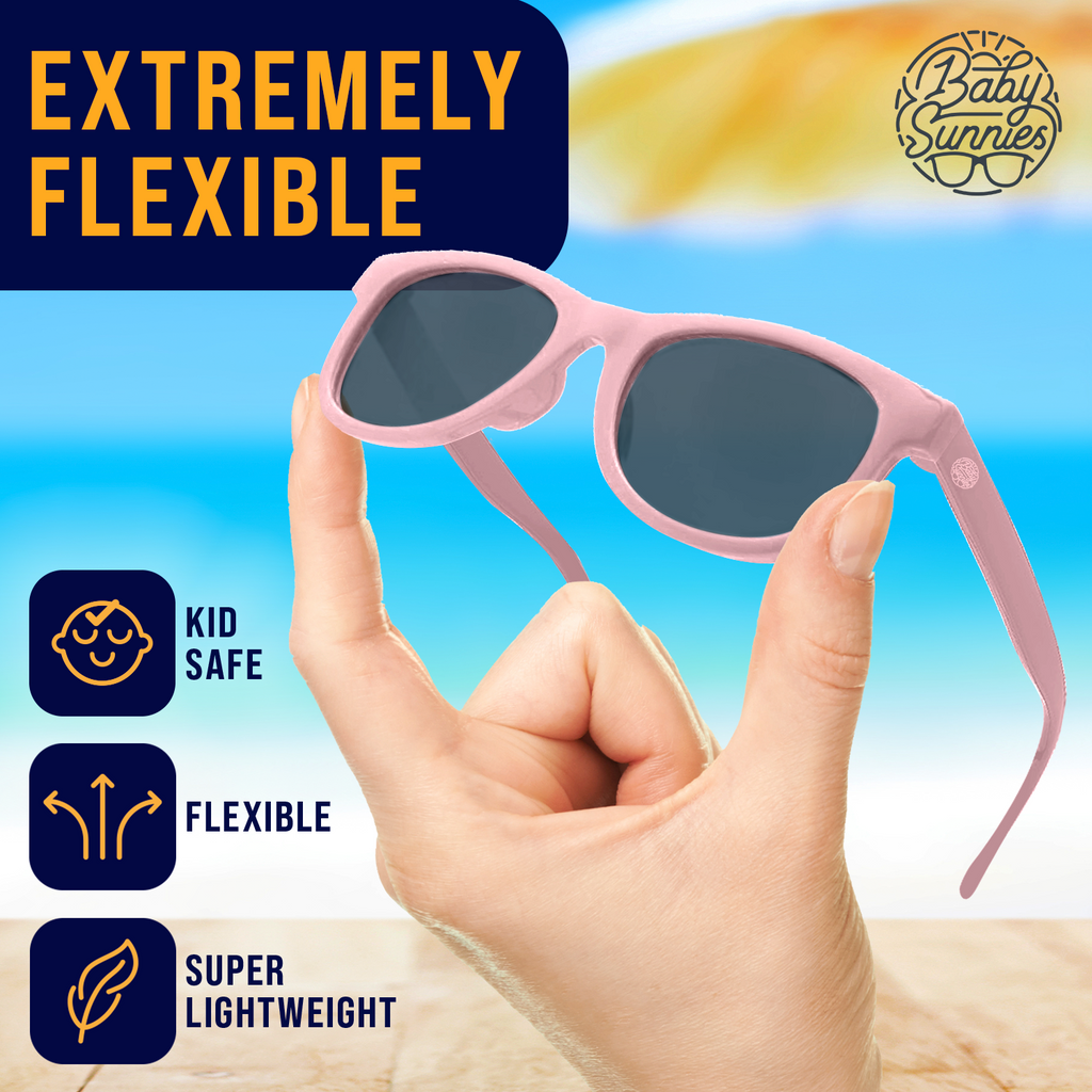Barbie Pink Flexible Polarised Children’s Sunglasses (2–8 Years) | Durable UV400 Sun Protection